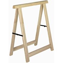 Tréteau en pin massif professionnel 75,5x73,5cm - ASTIGARRAGA